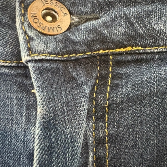 Jessica Simpson Blue Boyfriend Jeans Classic Style - Picture 6 of 15